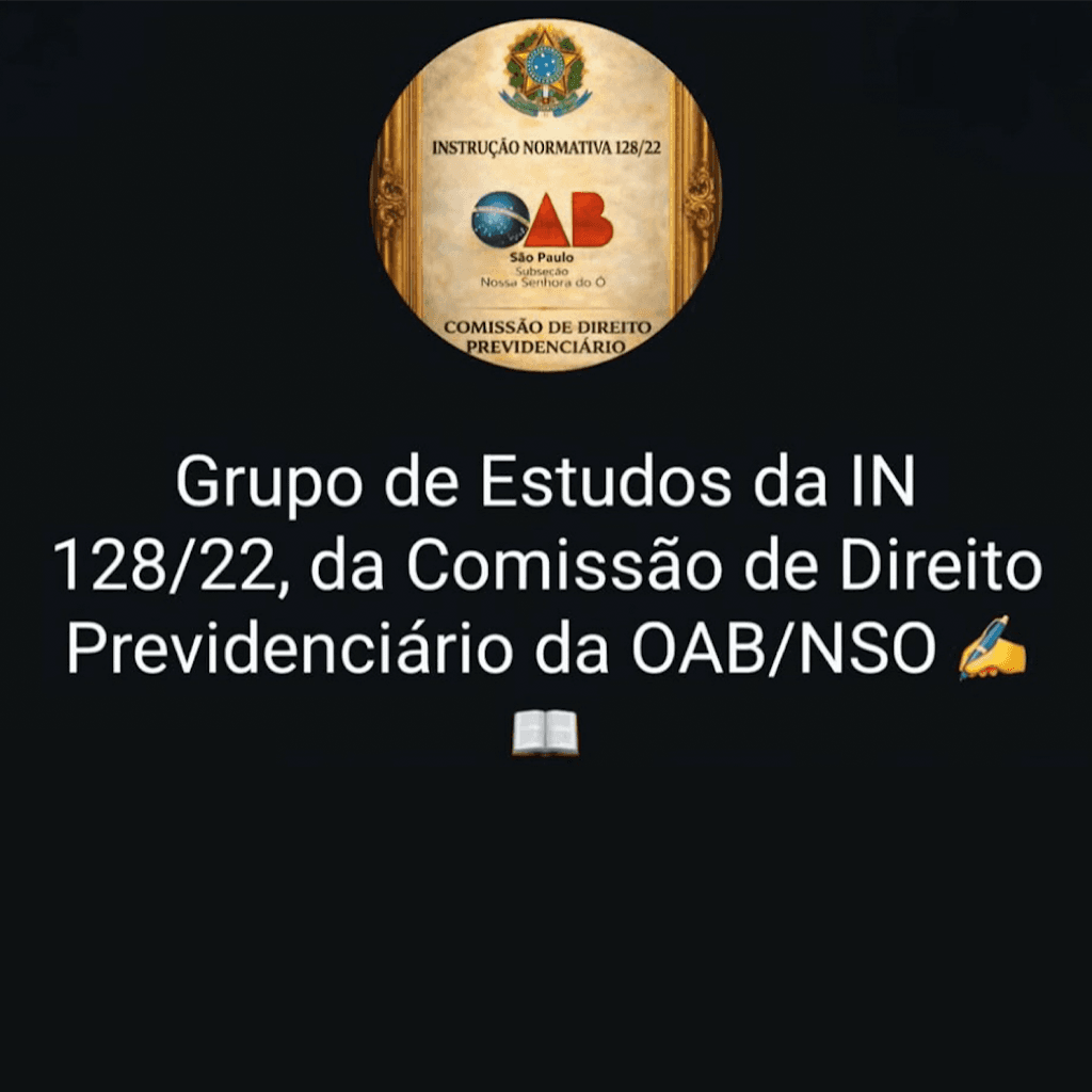 Grupo de Estudos IN 128/22